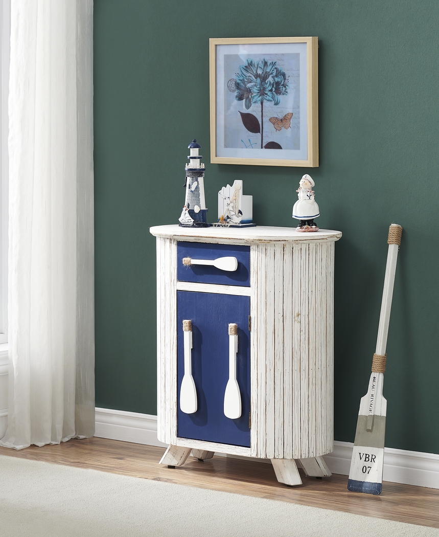 Branteresa White Accent Cabinet - Thumbnail - Image 5
