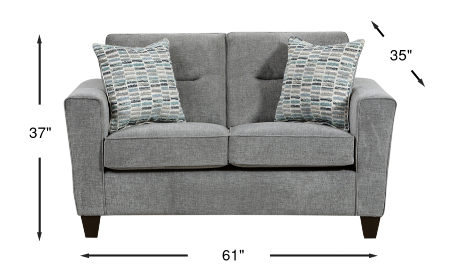 Dimension Image. Please refer to the Dimension Tab on this page for dimension details.