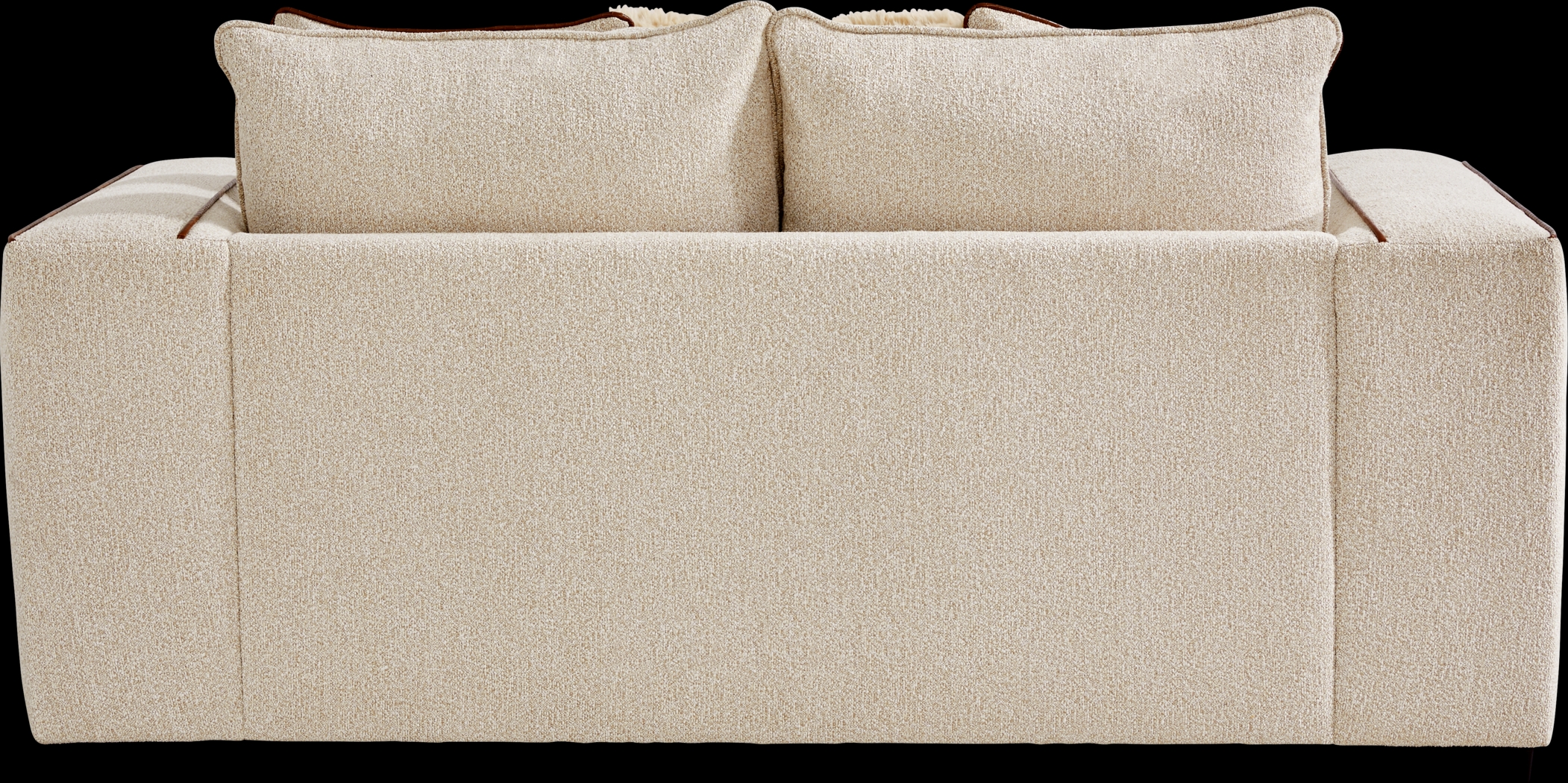 Bradley Pointe Beige Loveseat - Thumbnail - Image 2