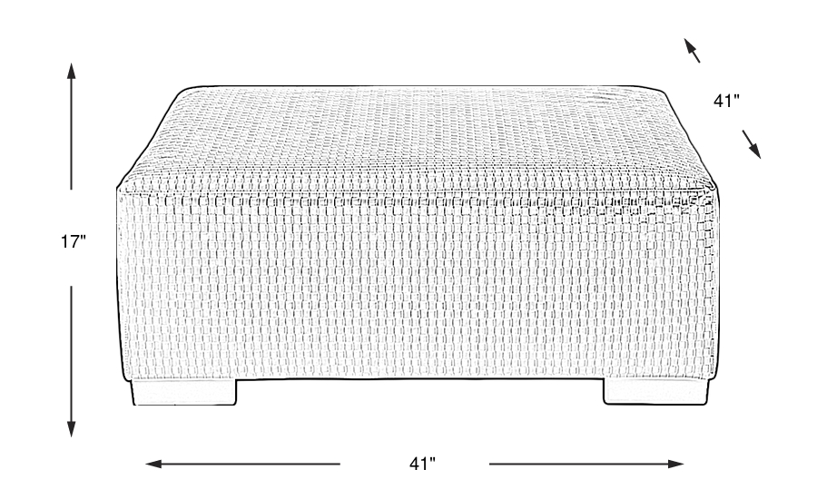 Dimension Image. Please refer to the Dimension Tab on this page for dimension details.
