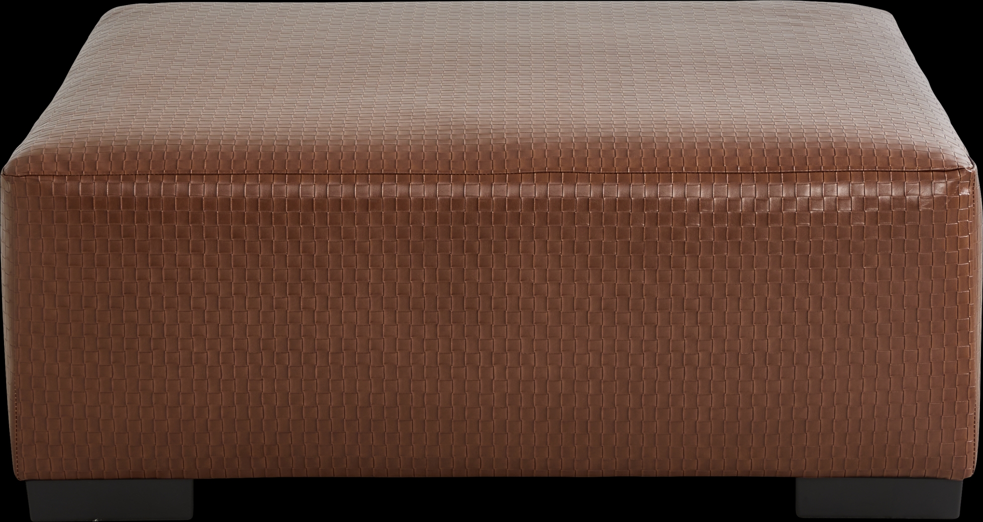 Bradley Pointe Brown Ottoman - Thumbnail - Image 1