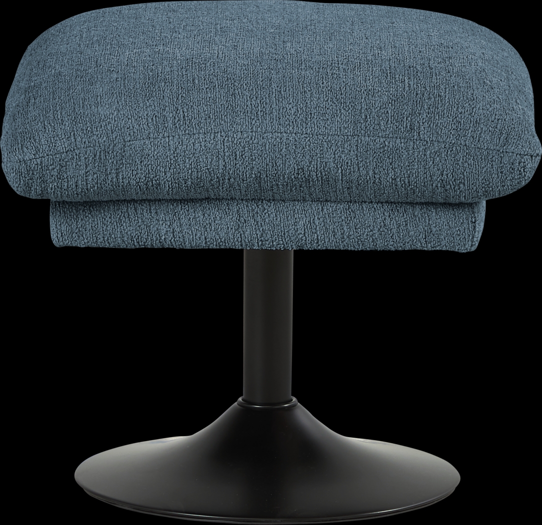 Braselton Blue Ottoman - Thumbnail - Image 2