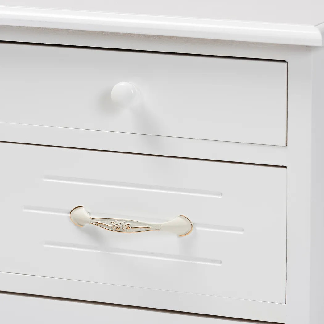 Brashear White Nightstand - Thumbnail - Image 5