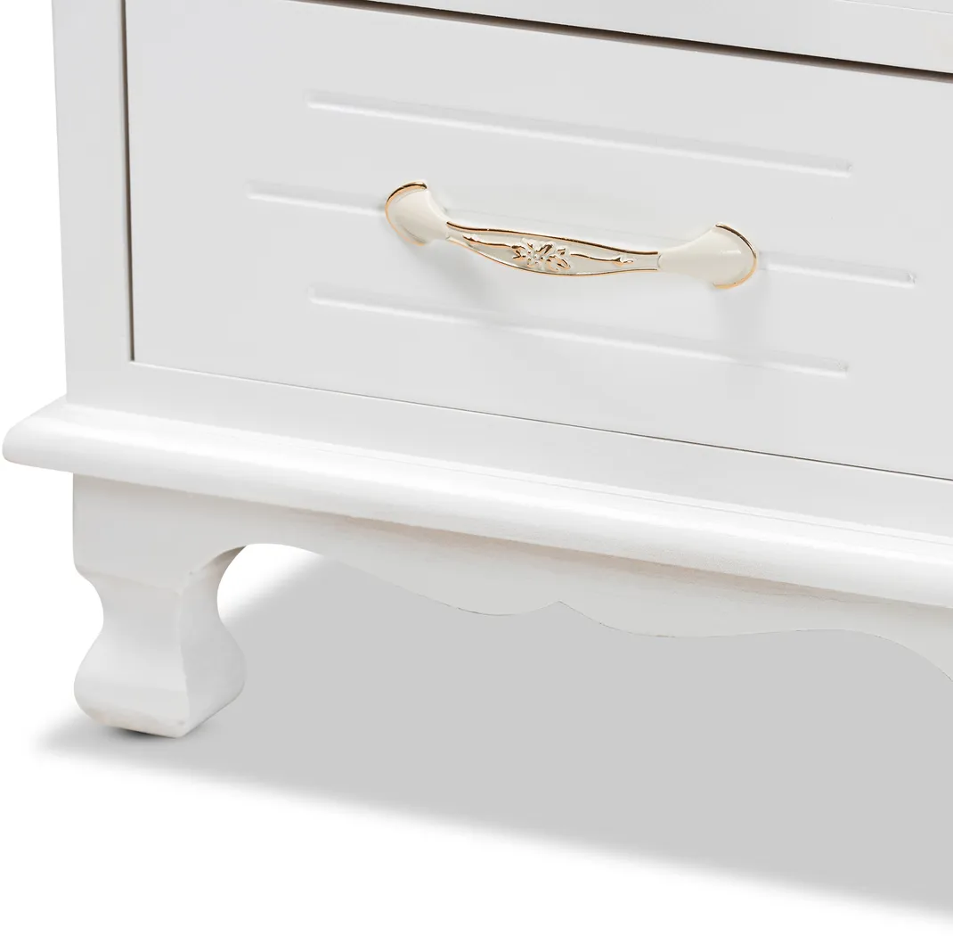 Brashear White Nightstand - Thumbnail - Image 6