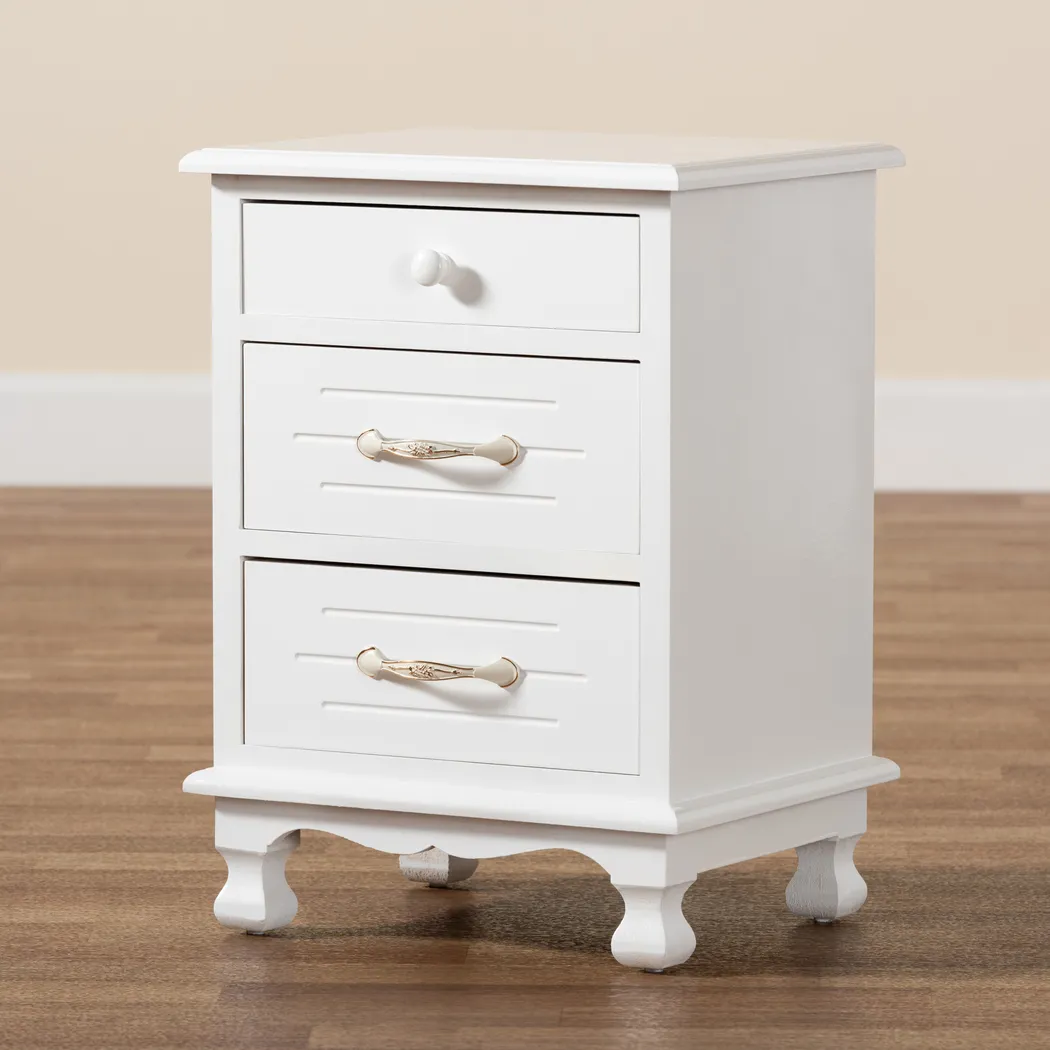 Brashear White Nightstand - Thumbnail - Image 7