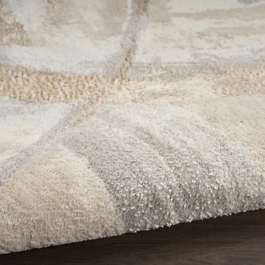 Brasix Beige/Gray 12' x 15' Rug - Thumbnail - Image 9