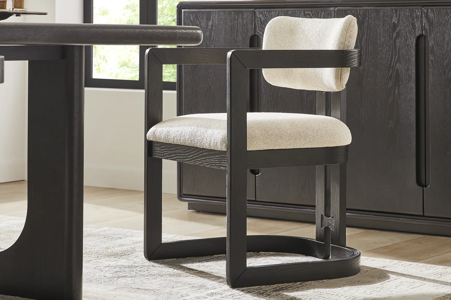 Braxton Espresso Arm Chair - Thumbnail - Image 5