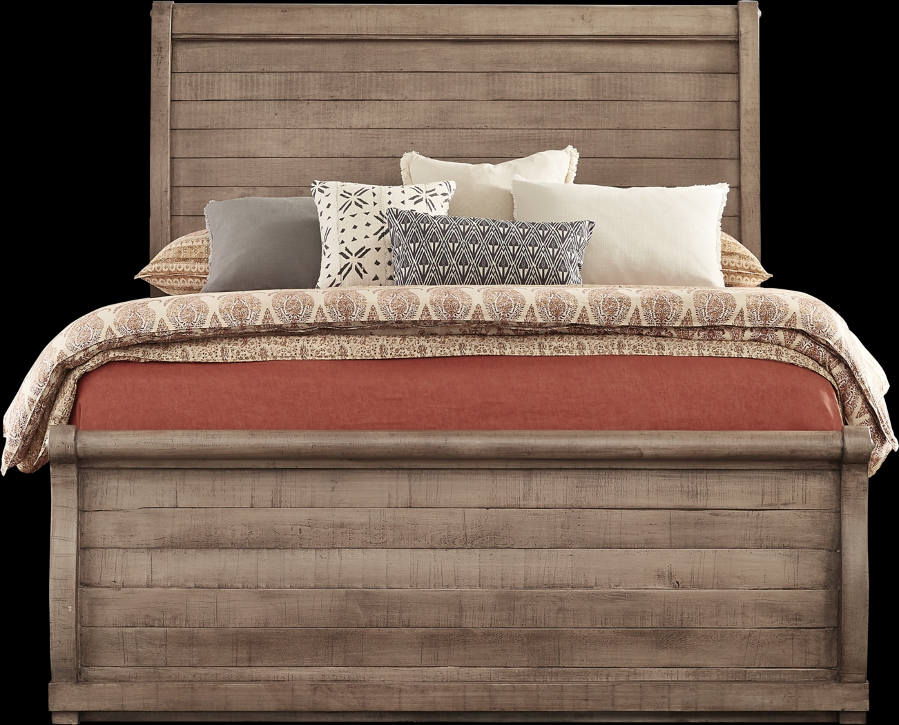 Braxton Place Gray 7 Pc King Bedroom - Thumbnail - Image 3