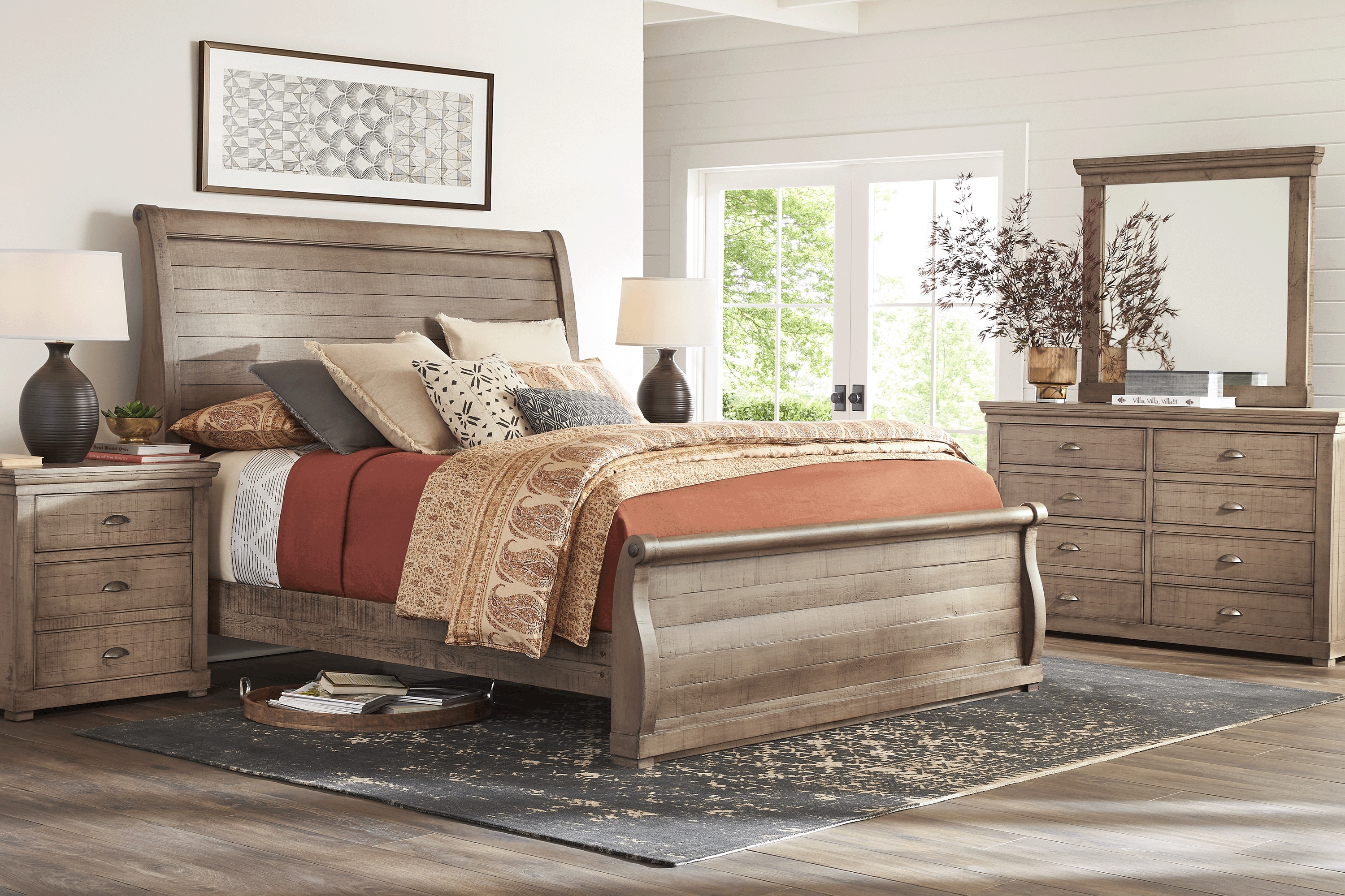 Braxton Place Gray 5 Pc King Bedroom - Thumbnail - Image 1