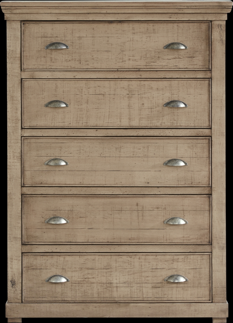 Braxton Place Gray 8 Pc Queen Bedroom - Thumbnail - Image 10