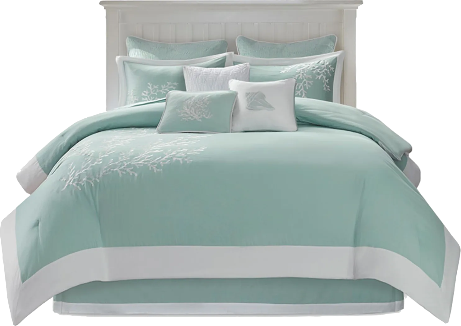Braydan Blue Full Comforter Set - Thumbnail - Image 1