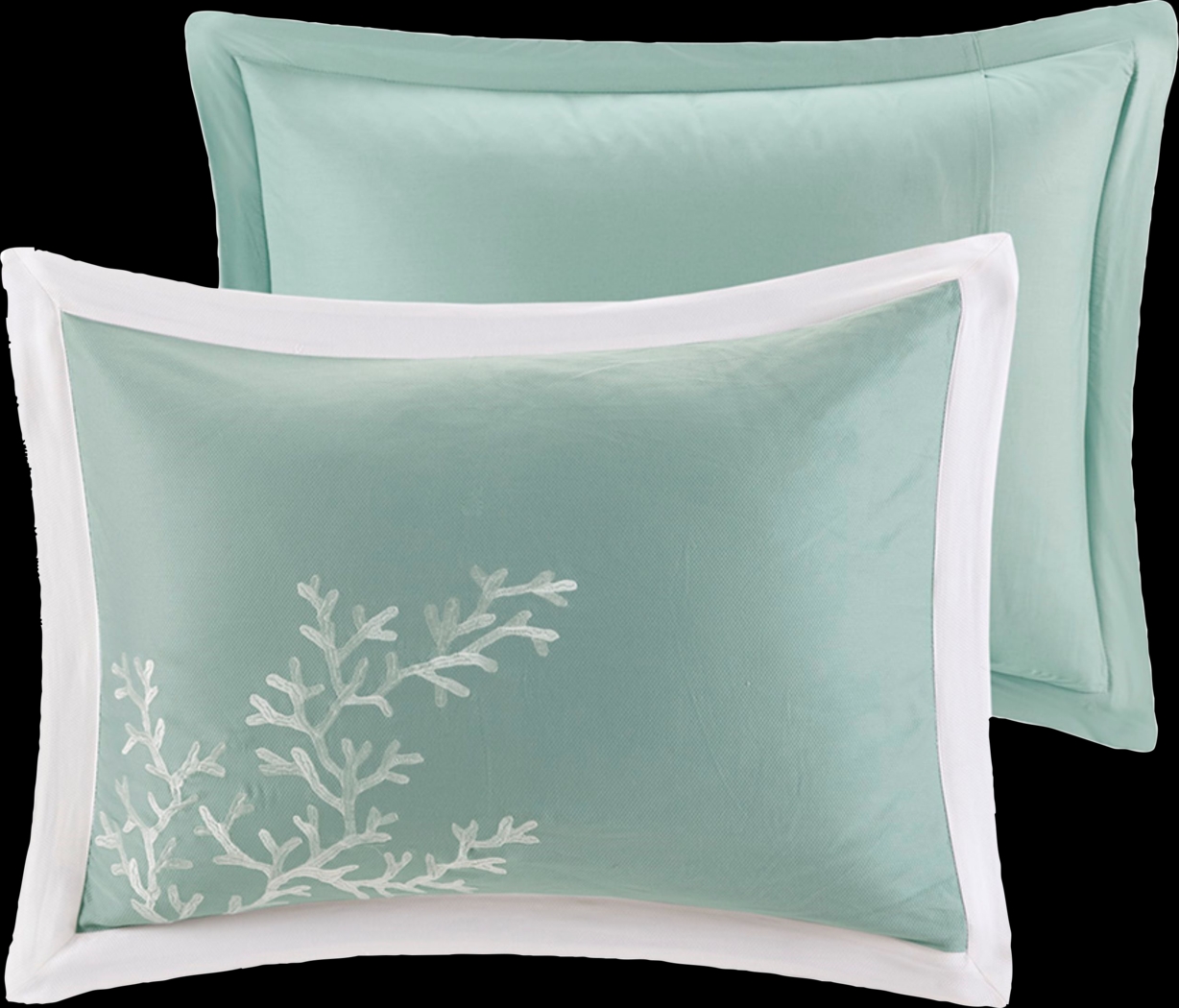 Braydan Blue Queen Comforter Set - Thumbnail - Image 11