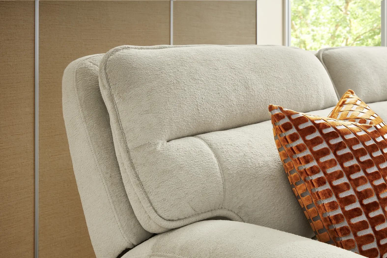 Brayden Light Gray Dual Power Reclining Console Loveseat - Thumbnail - Image 3