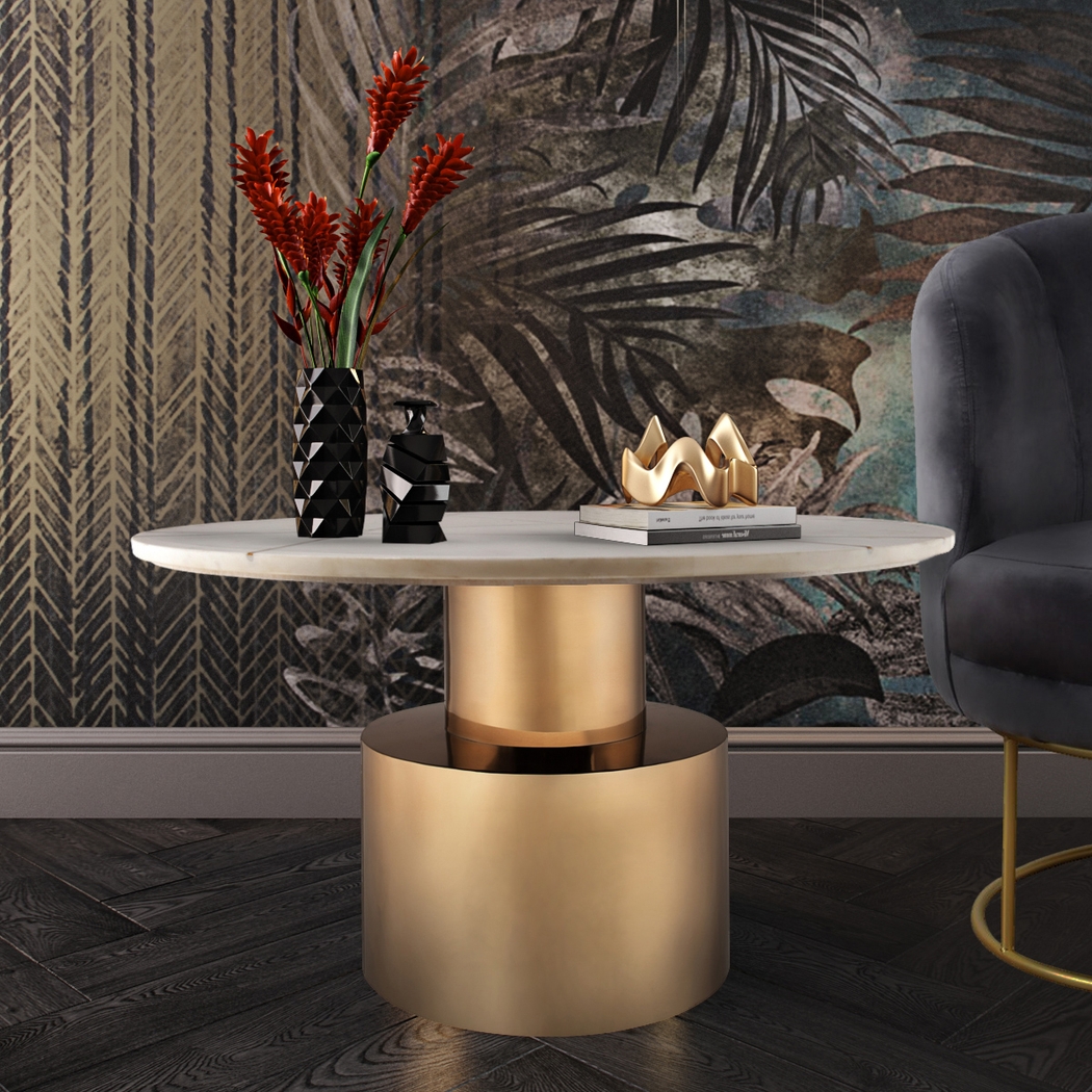Brayline White Cocktail Table - Thumbnail - Image 4