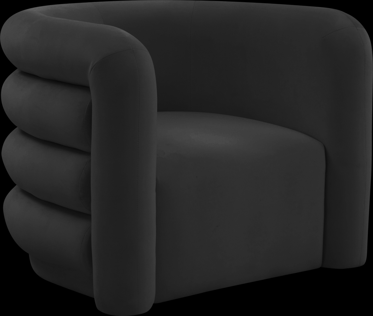 Braymer Black Accent Chair - Thumbnail - Image 1
