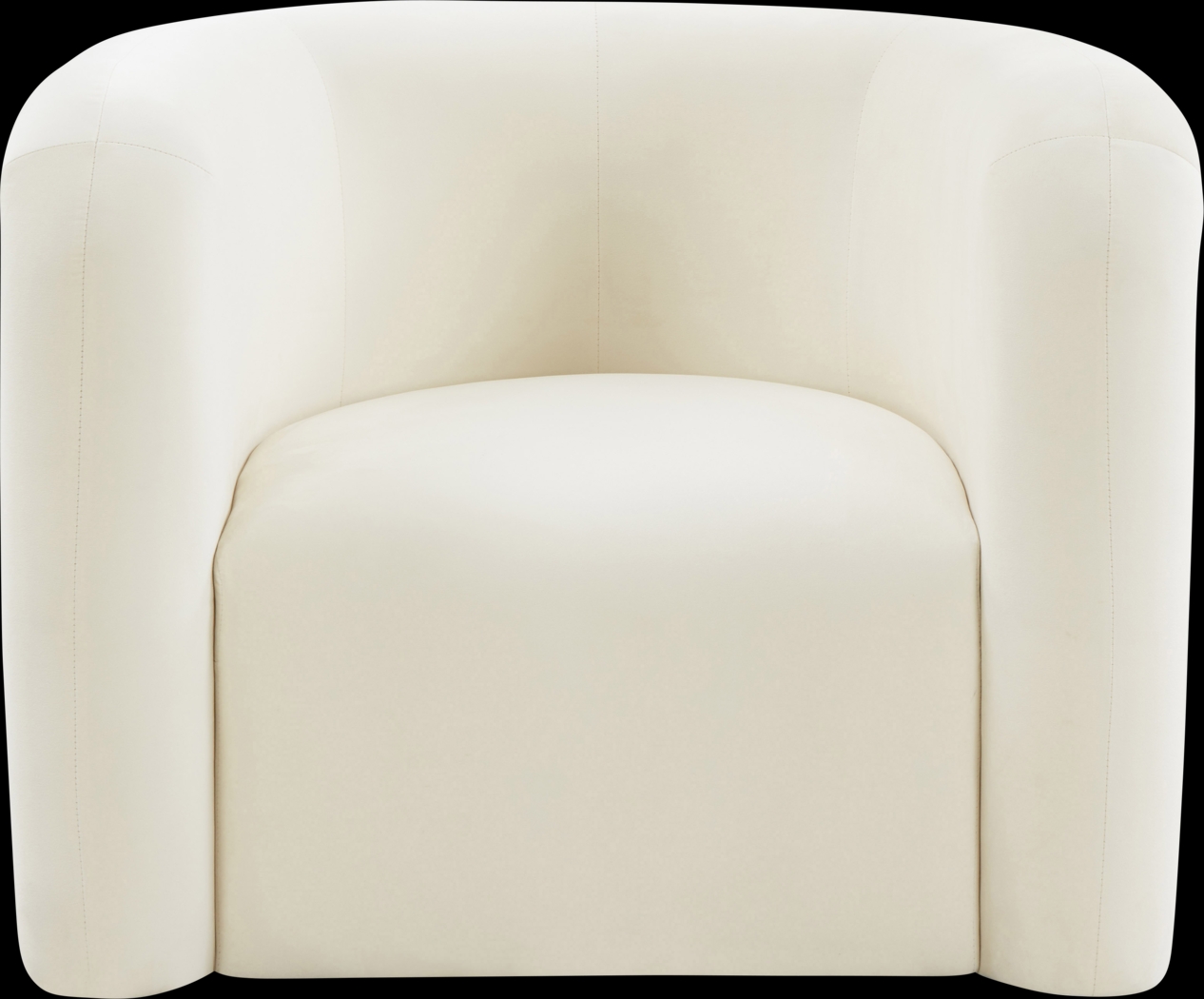 Braymer Cream Accent Chair - Thumbnail - Image 4