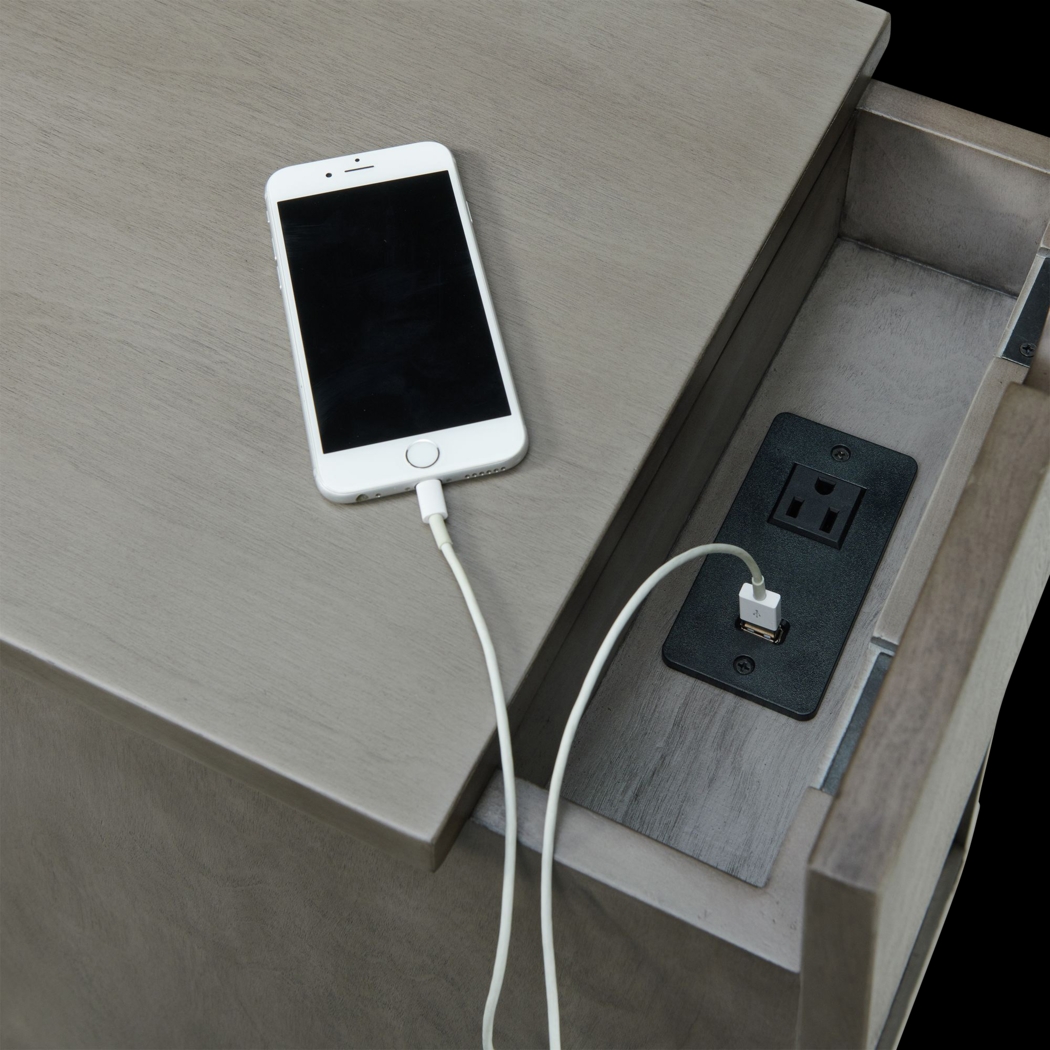 Brayward Gray Nightstand - Thumbnail - Image 3