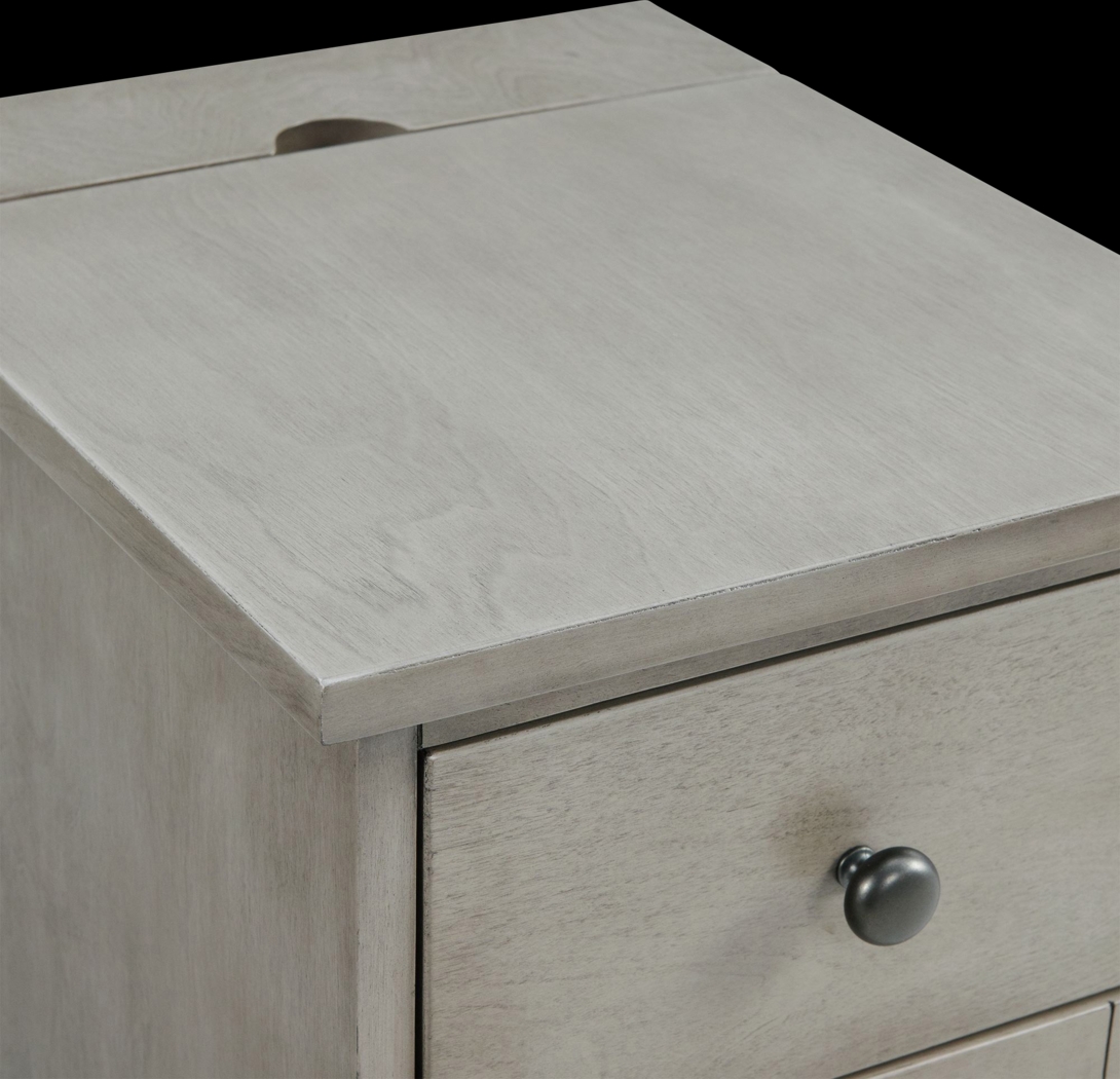 Brayward Gray Nightstand - Thumbnail - Image 5