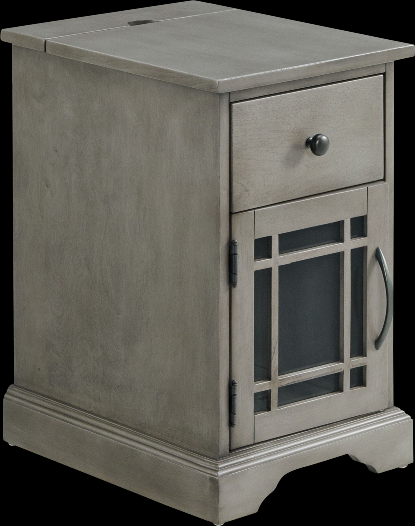 Brayward Gray Nightstand - Thumbnail - Image 1