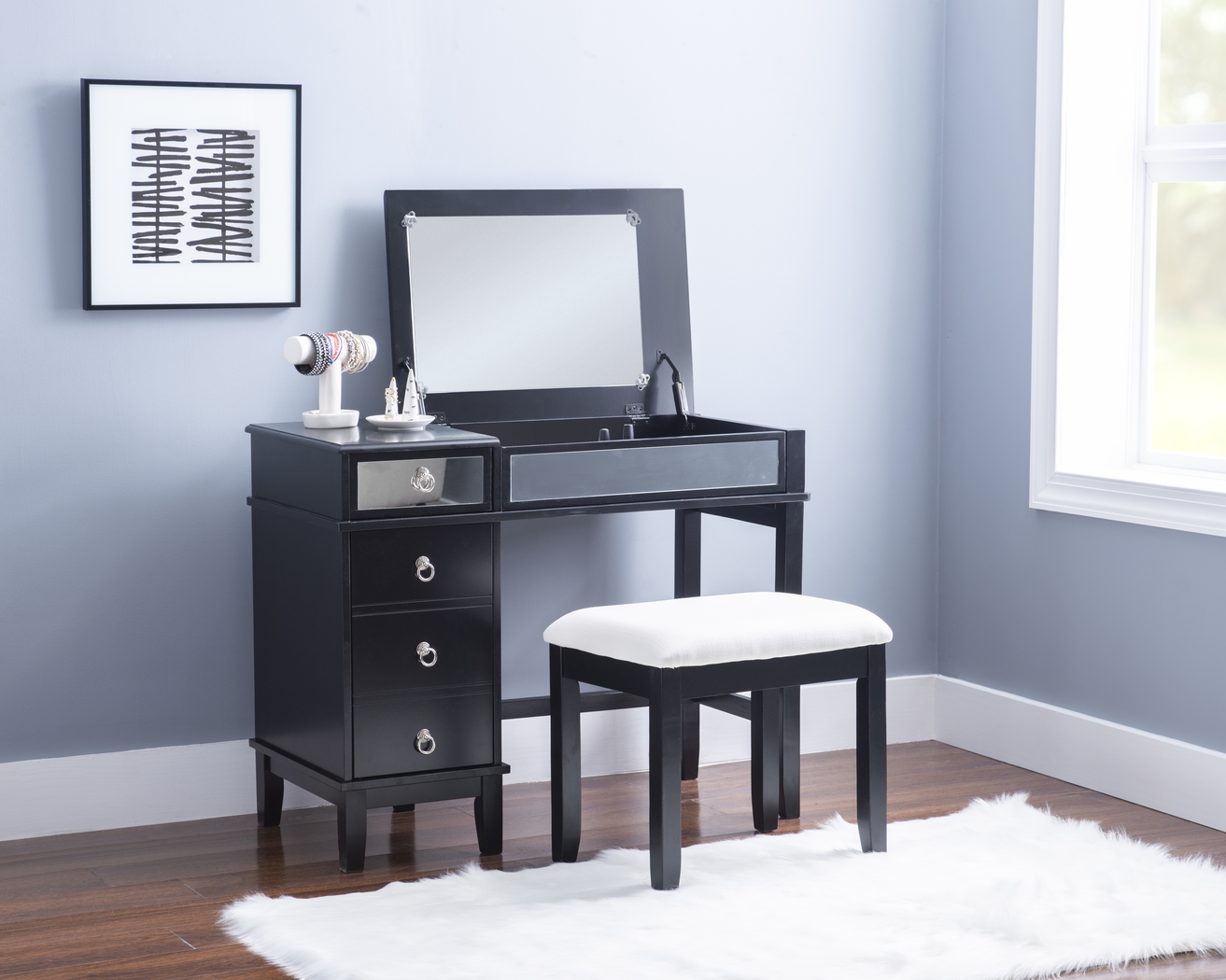 Bream Black Vanity Set - Thumbnail - Image 2