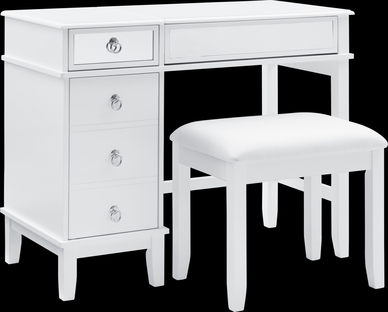 Bream White Vanity Set - Thumbnail - Image 1