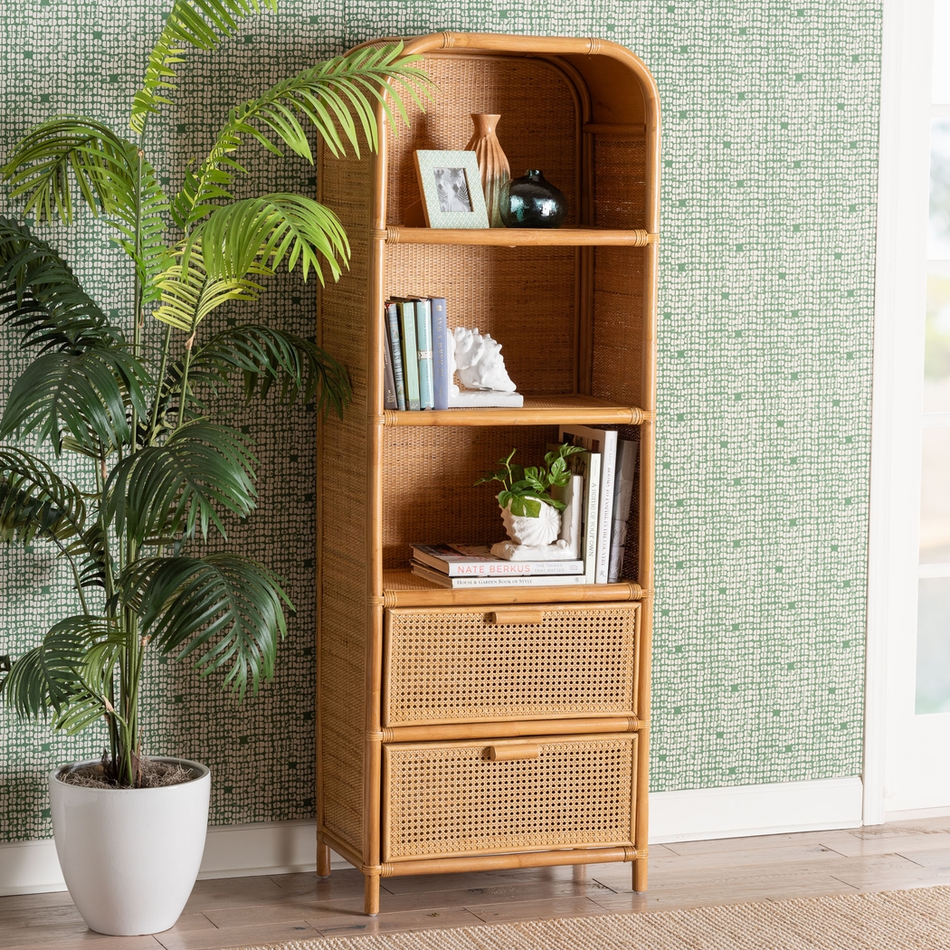 Brebati Brown Bookcase - Thumbnail - Image 2