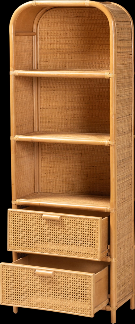Brebati Brown Bookcase - Thumbnail - Image 3