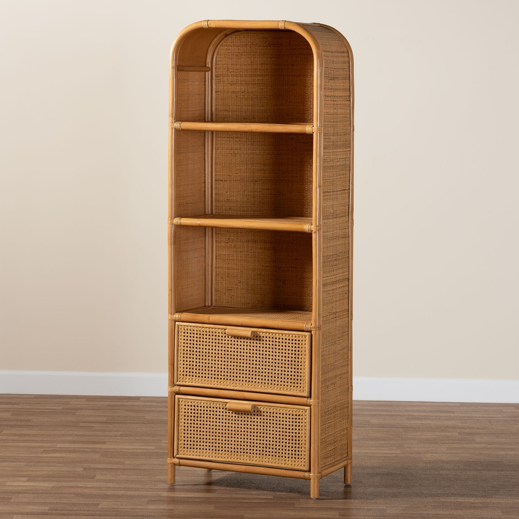 Brebati Brown Bookcase - Thumbnail - Image 9