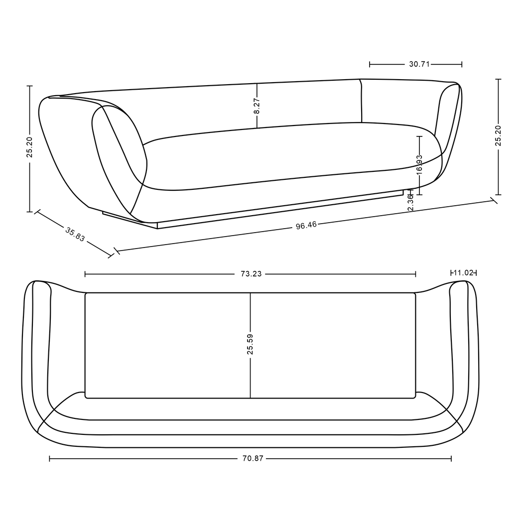 Breezewick Cream Sofa - Thumbnail - Image 10