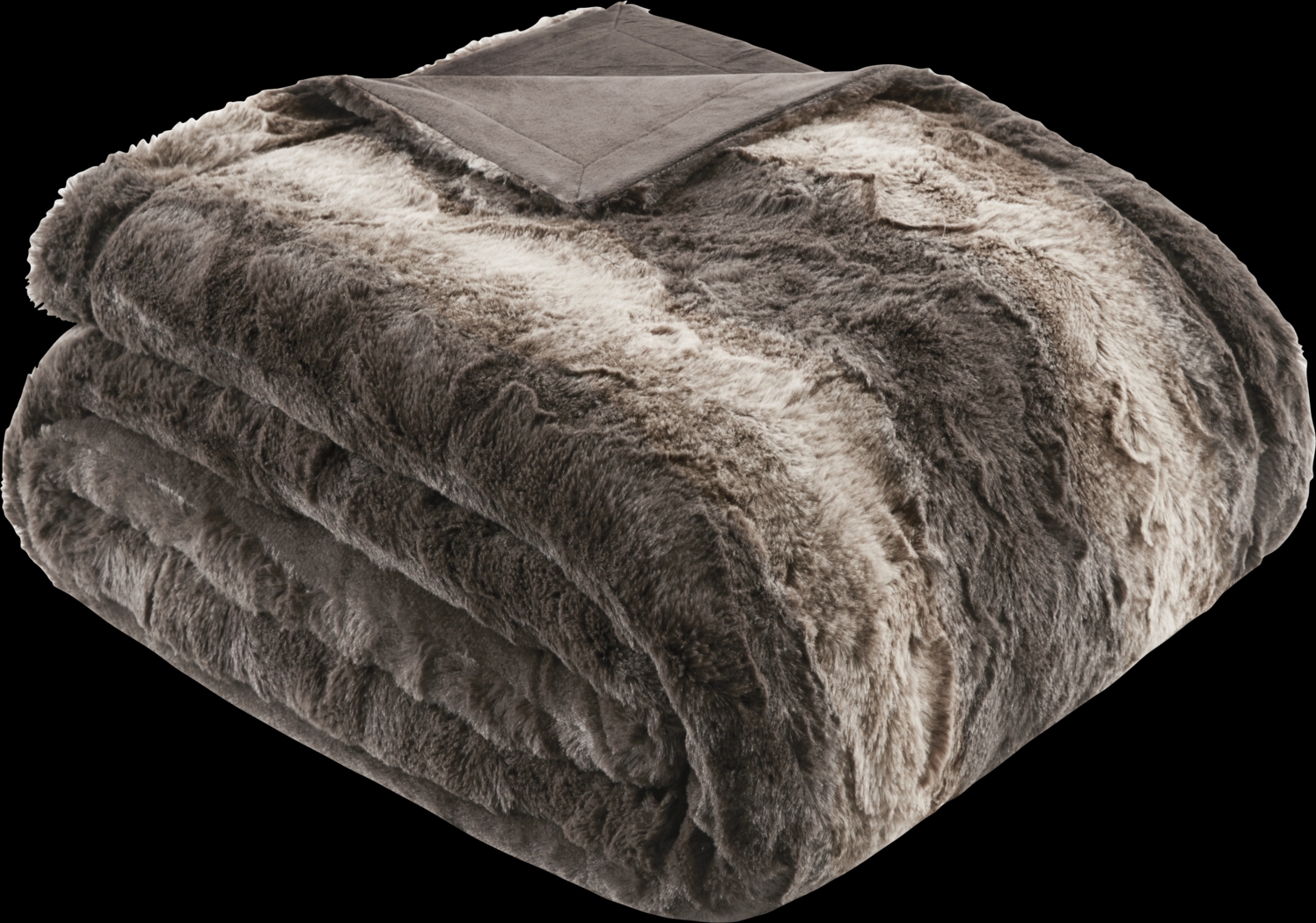 Bregenz Brown Throw Blanket - Thumbnail - Image 4