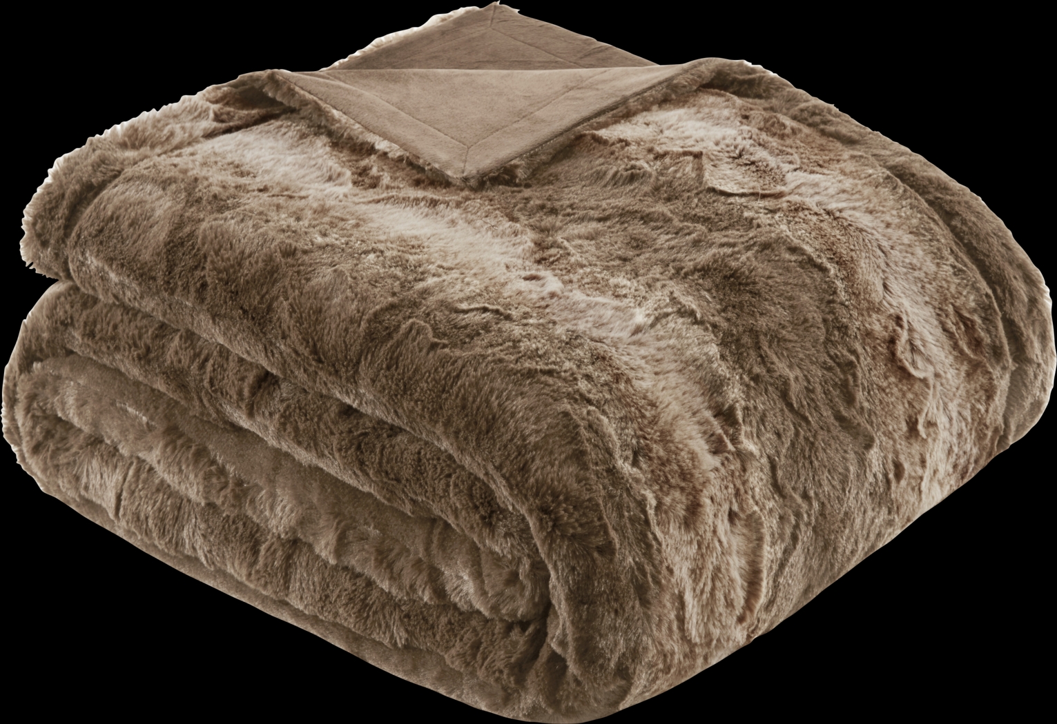 Bregenz Tan Throw Blanket - Thumbnail - Image 4