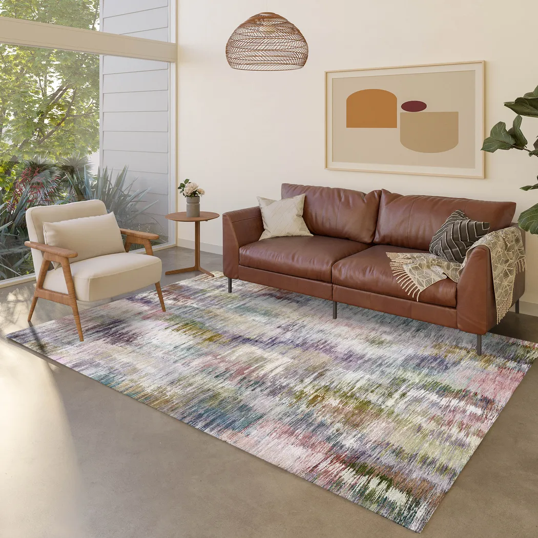 Breka Multi 8' x 10' Machine Washable Rug - Thumbnail - Image 2