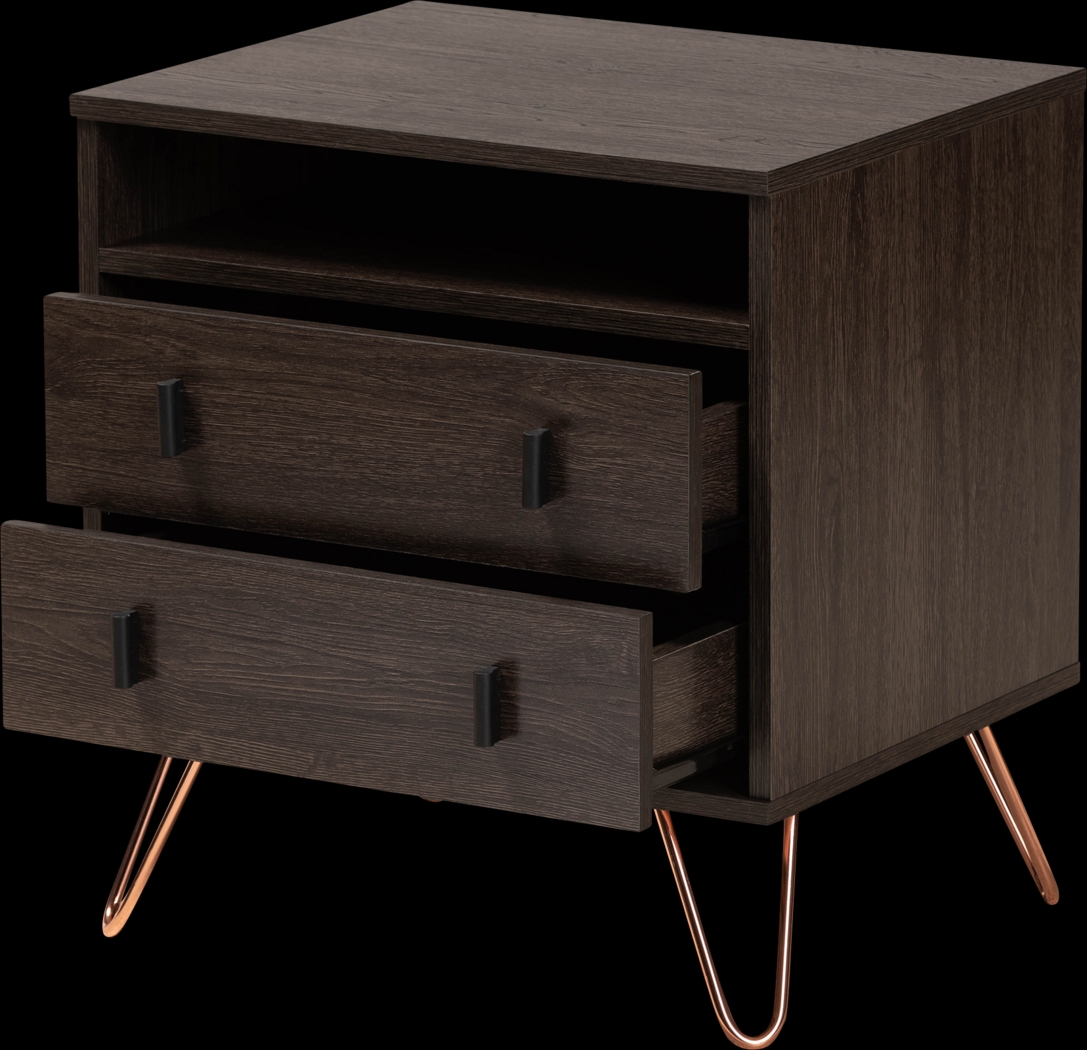 Breland Brown End Table - Thumbnail - Image 2