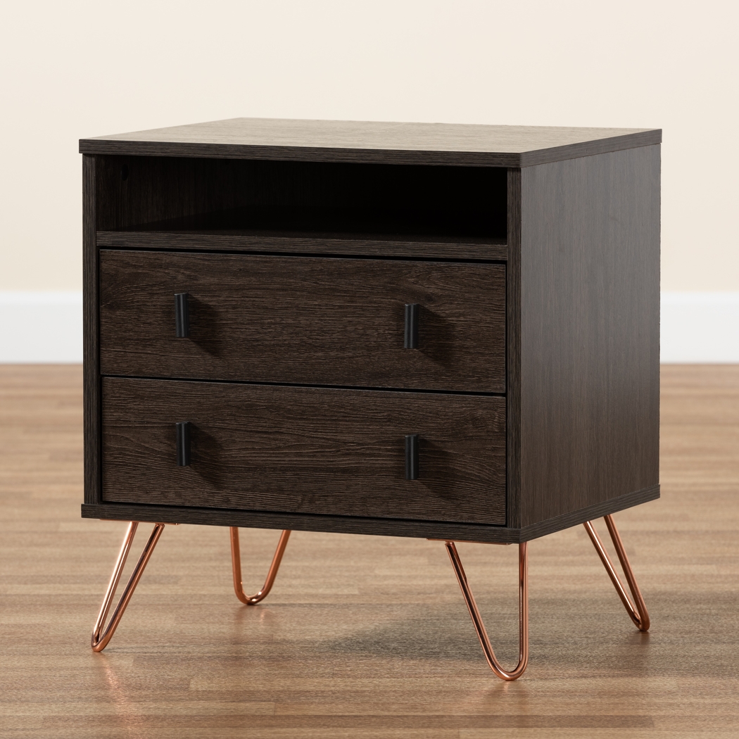 Breland Brown End Table - Thumbnail - Image 7