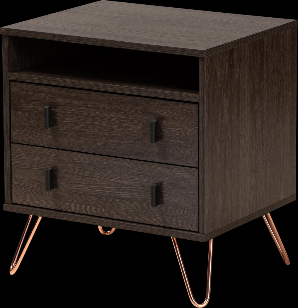 Breland Brown End Table - Thumbnail - Image 1