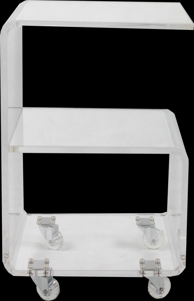 Brelino Clear Accent Table - Thumbnail - Image 1