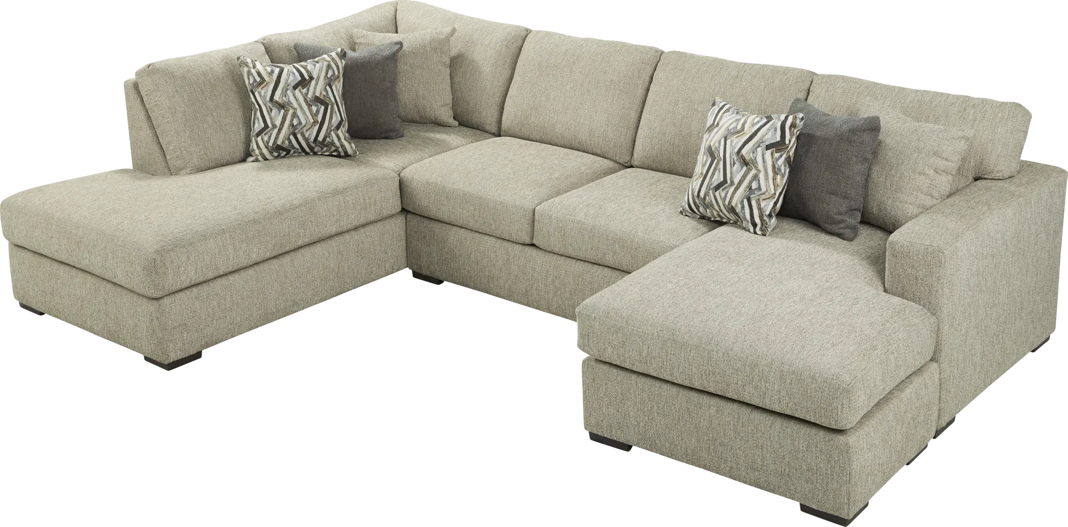 Bremen Beige 5 Pc Sectional Living Room - Thumbnail - Image 3