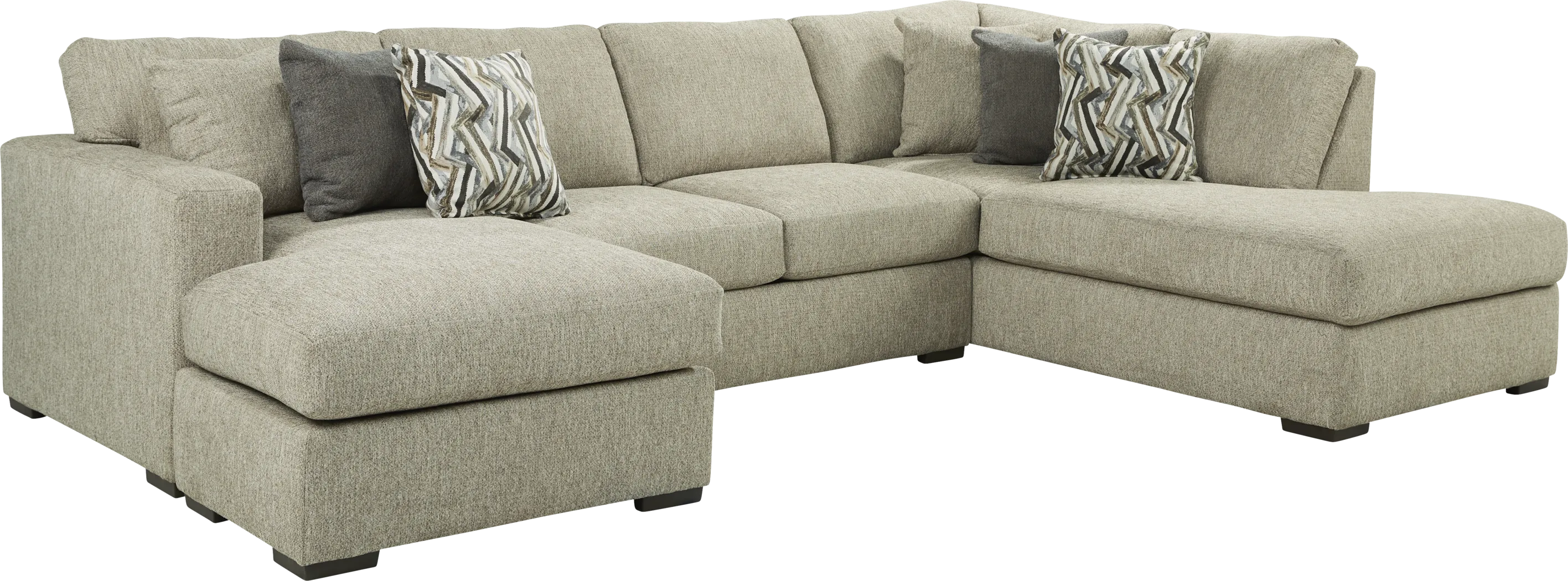 Bremen Beige 5 Pc Sectional Living Room - Thumbnail - Image 2