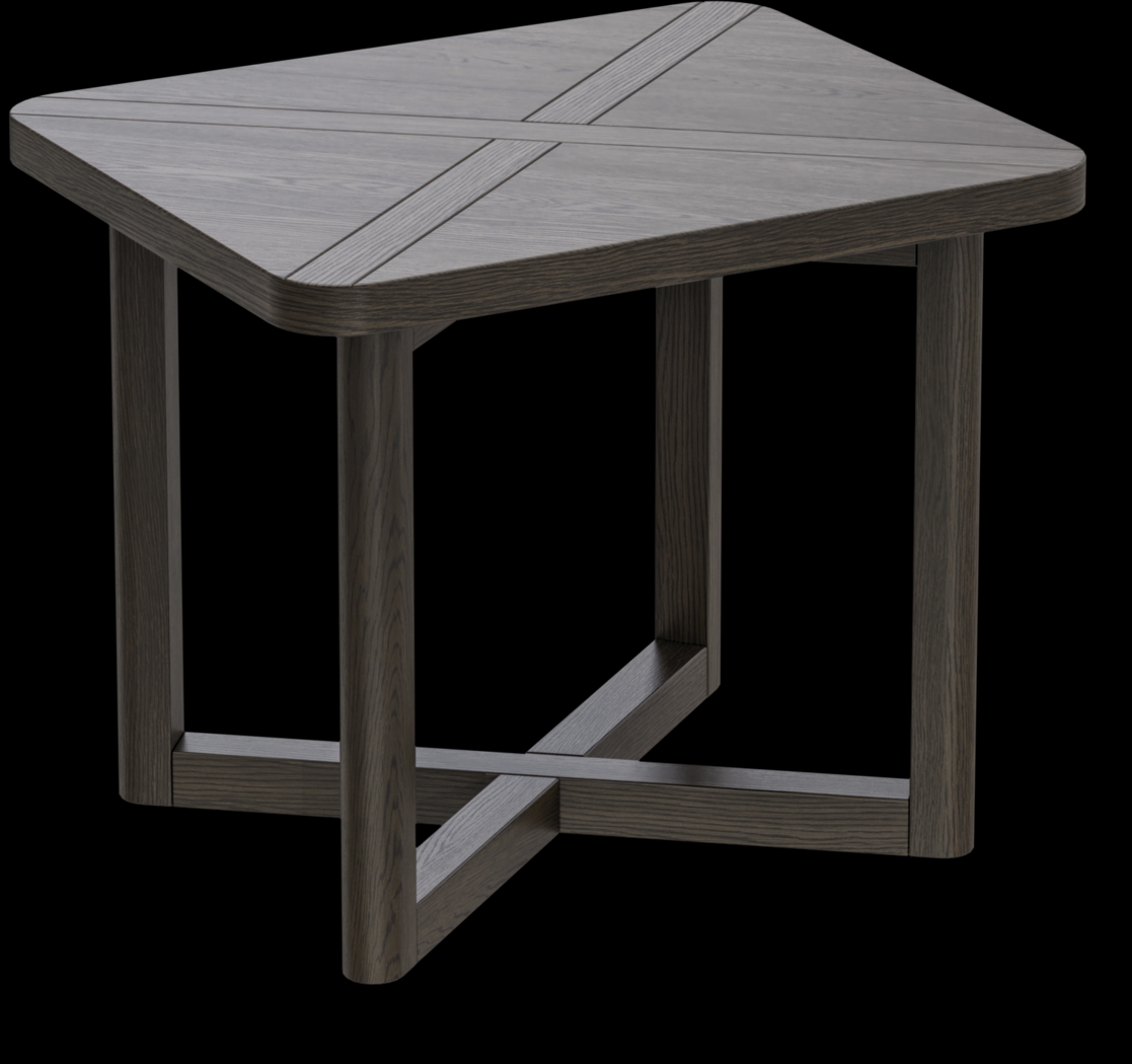 Bremen Charcoal End Table - Thumbnail - Image 1