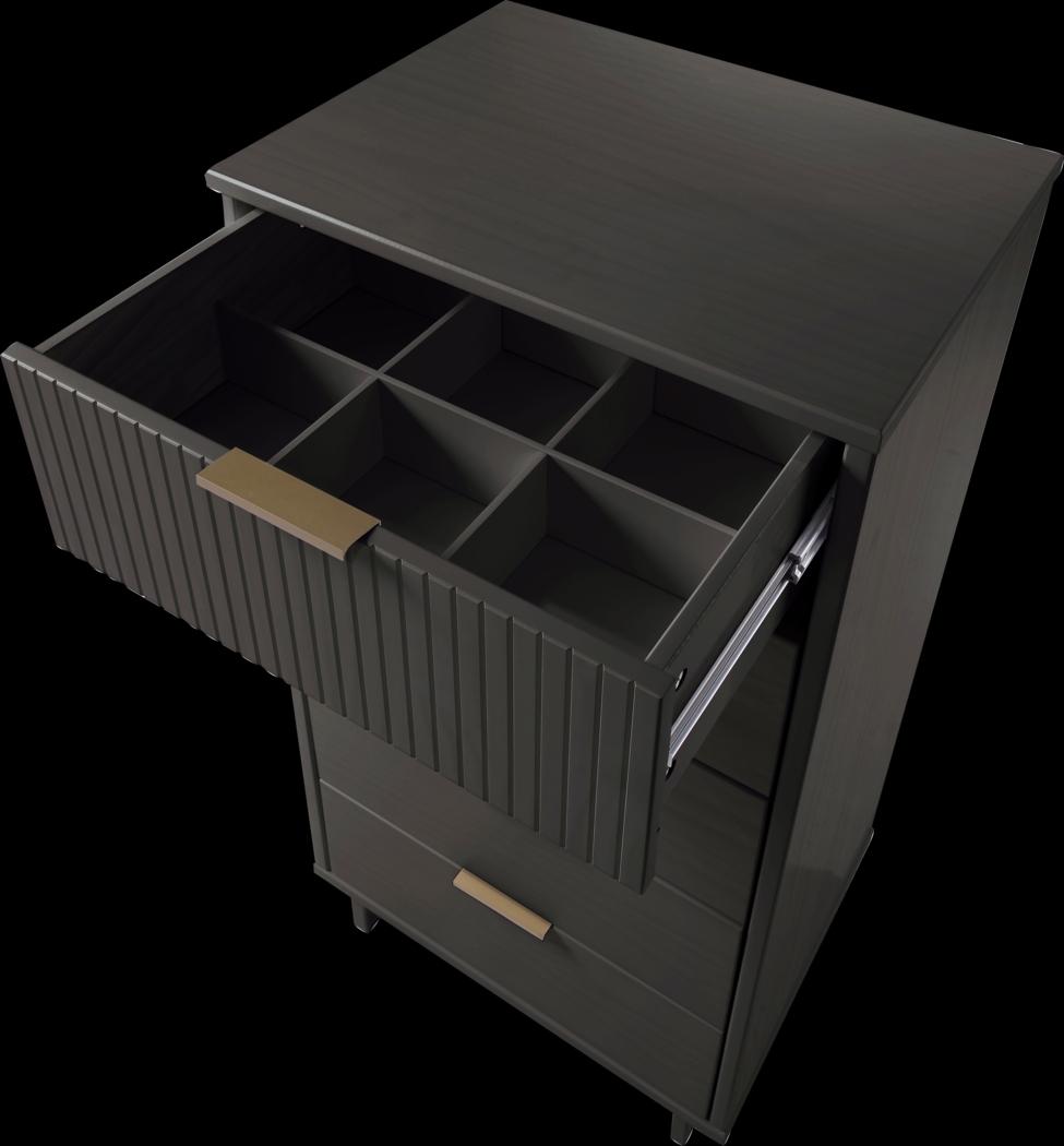 Bremmer I Dark Gray Dresser - Thumbnail - Image 5