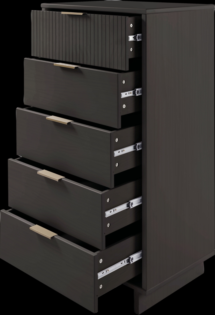 Bremmer I Dark Gray Dresser - Thumbnail - Image 6