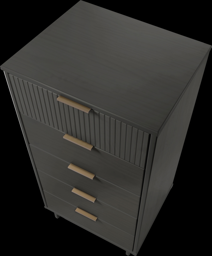 Bremmer I Dark Gray Dresser - Thumbnail - Image 9