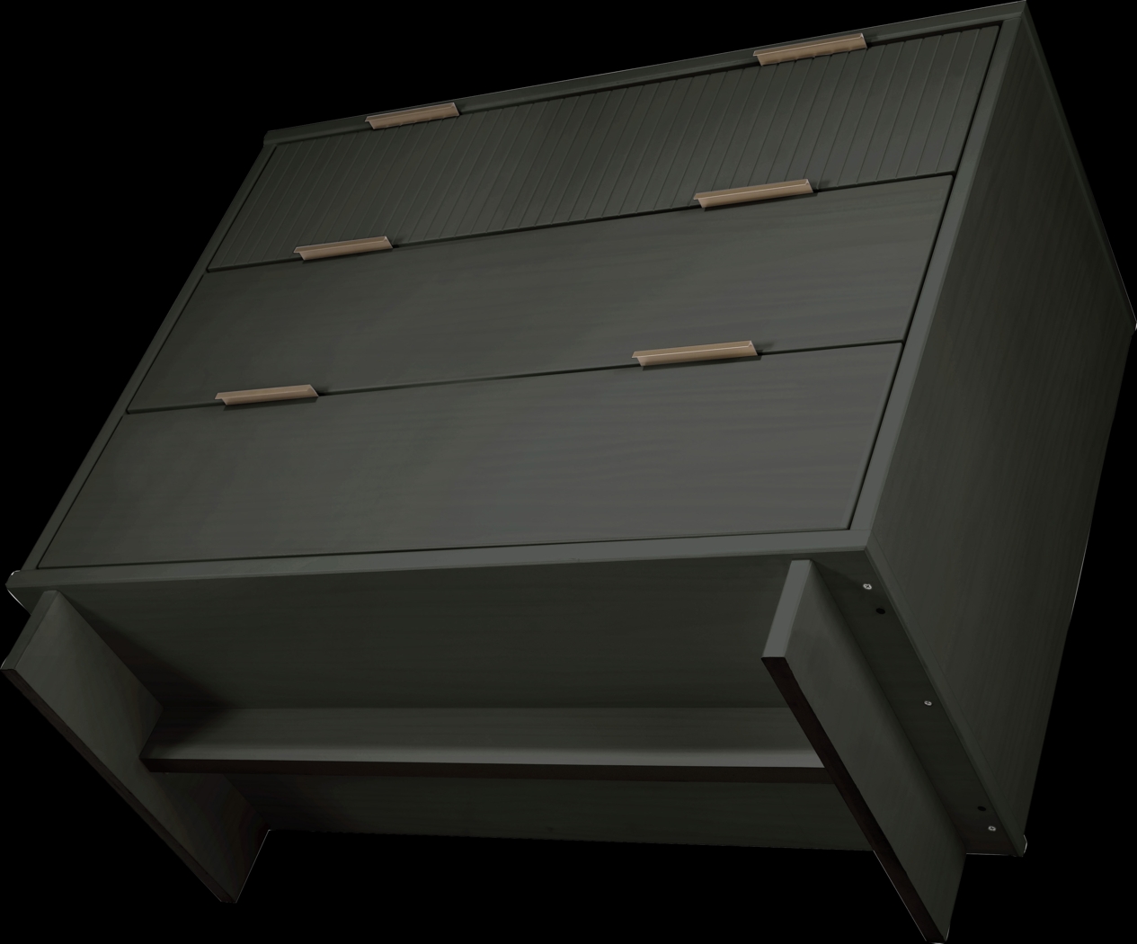 Bremmer II Dark Gray Dresser - Thumbnail - Image 4