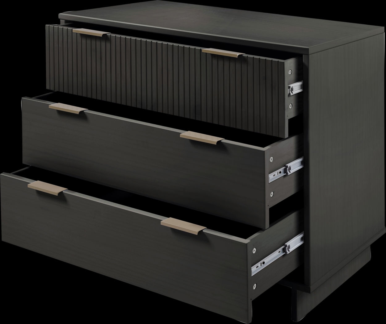 Bremmer II Dark Gray Dresser - Thumbnail - Image 6