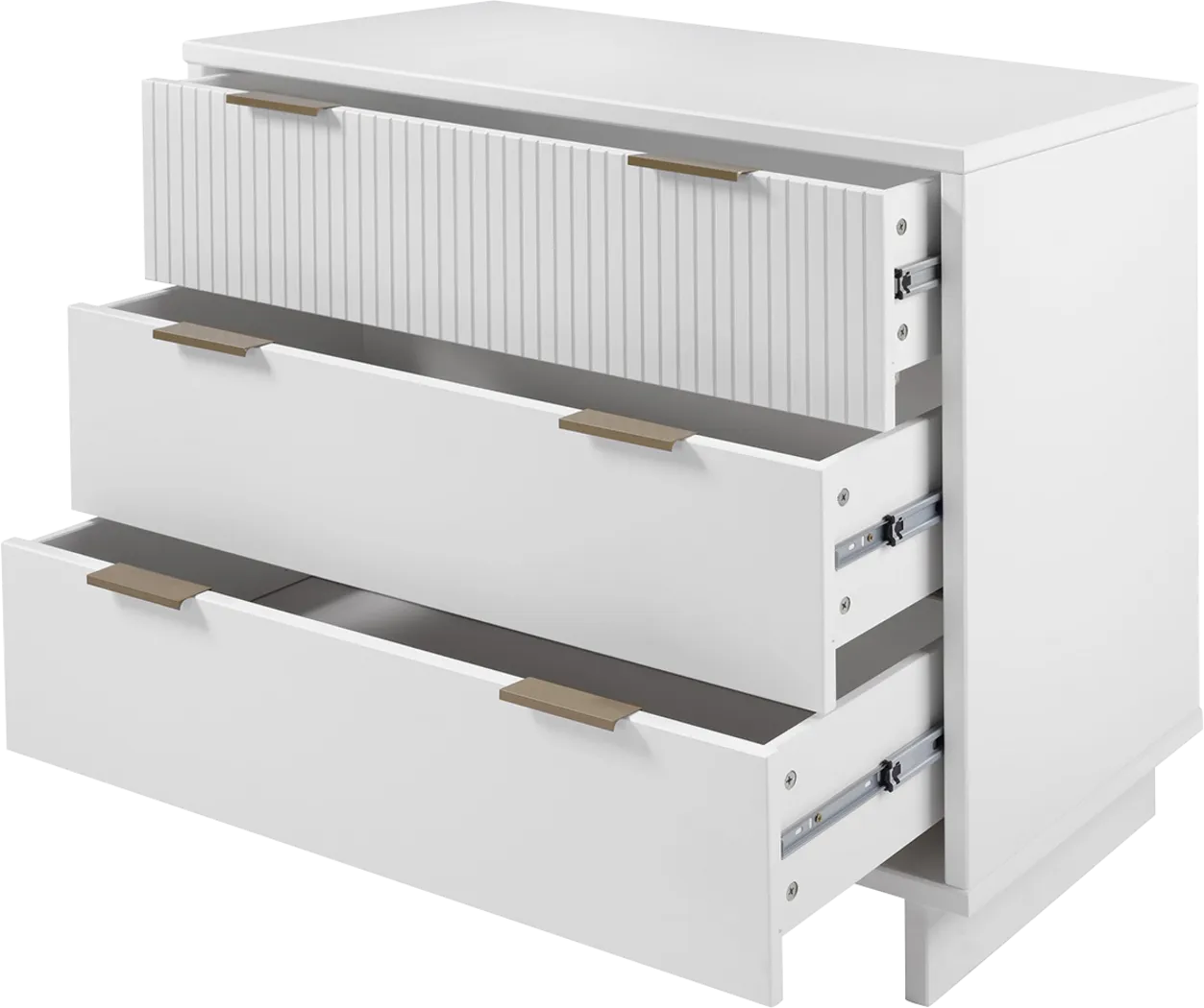 Bremmer II White Dresser - Thumbnail - Image 5