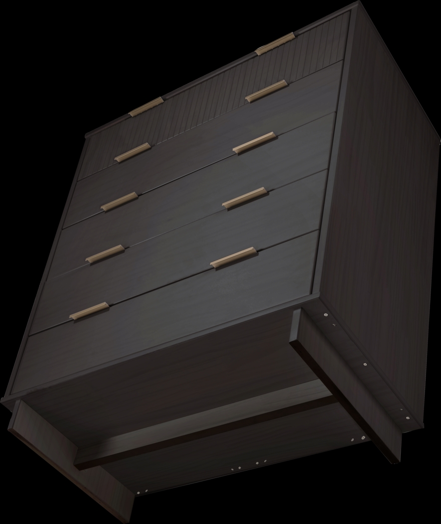 Bremmer III Dark Gray Dresser - Thumbnail - Image 4