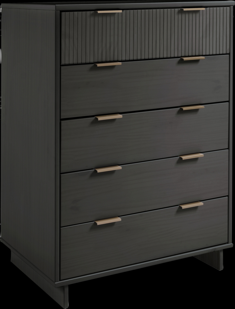 Bremmer III Dark Gray Dresser - Thumbnail - Image 8