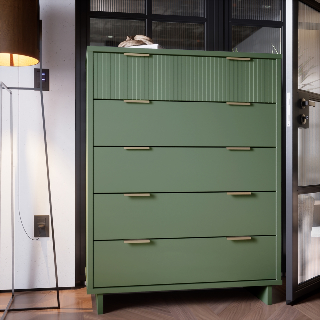 Bremmer III Green Dresser - Thumbnail - Image 2
