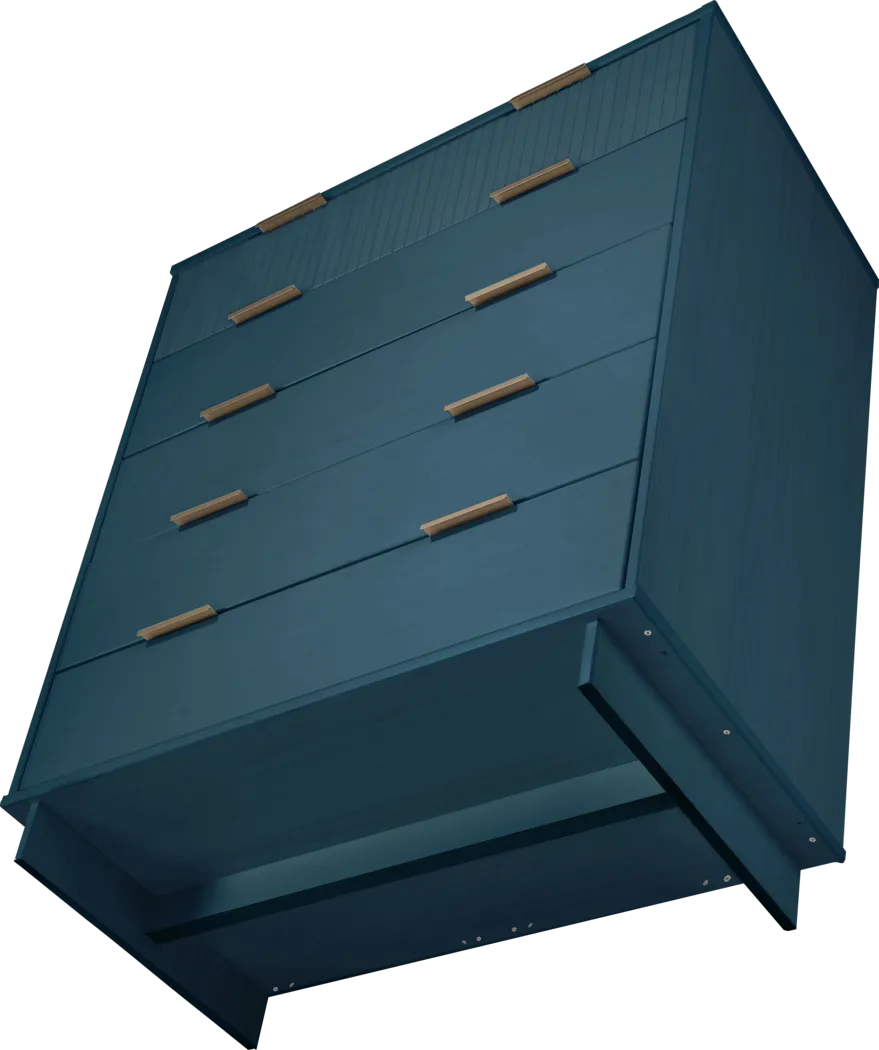 Bremmer III Midnight Blue Dresser - Thumbnail - Image 4