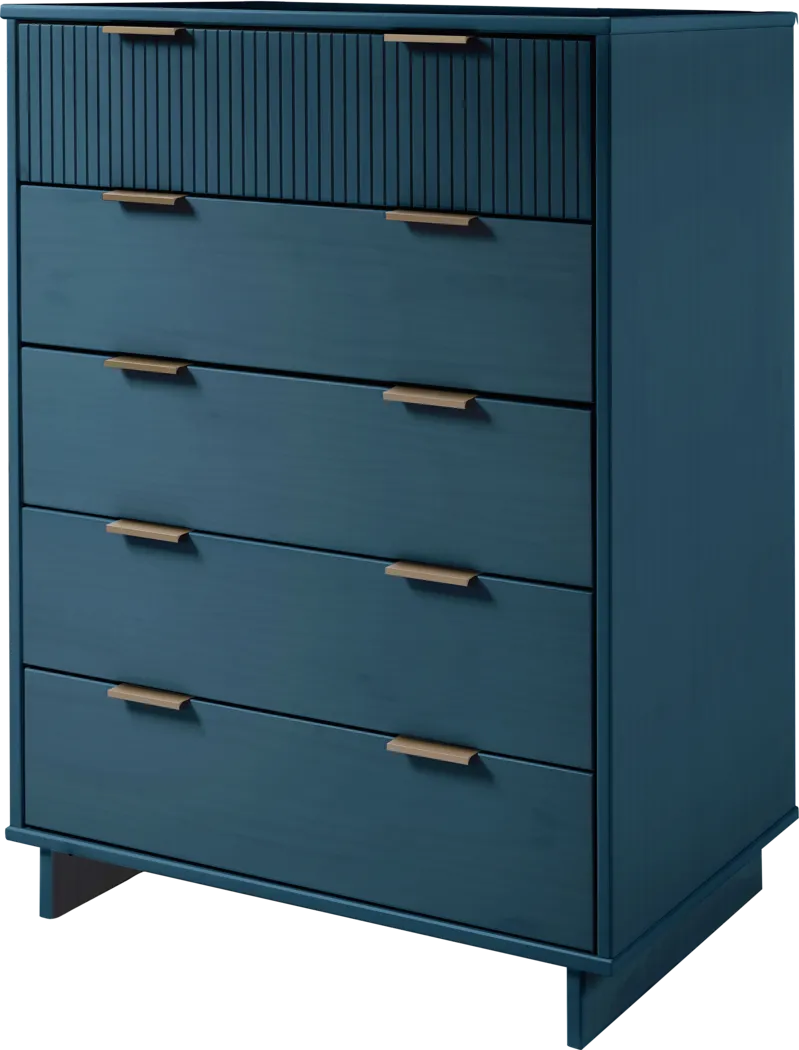 Bremmer III Midnight Blue Dresser - Thumbnail - Image 7